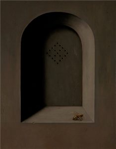 John Stark | The Outsider | 2011 | Oil on wood panel | 35×27.5cm