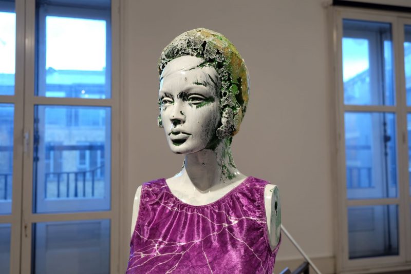 Kate Lyddon | Our Lady of Happy Delivery and Plentiful Milk (Sour) | 2017 | Mixed media | 130x130x200cm (Detail 2 )