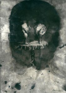Josef Ofer | Untitled 5 | 2017 | Ink on paper | 29.7x21cm