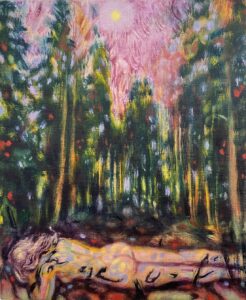 Dominic Shepherd ‘Earth Calling’, 2026 Oil on linen 24 x 20cm (9.4 x 7.9 in)