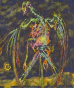 Dominic Shepherd ‘St.George’s Dragon’, 2026 Oil on linen 24 x 20cm (9.4 x 7.9 in)