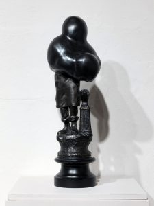 Richard Stone | The Oracle | 2012 | Antique spelter, wood and wax | Dimensions Variable