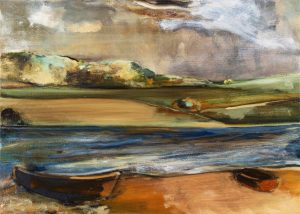 Peter Ashton Jones | The Tide | 2018 | Oil on canvas | 40x56cm