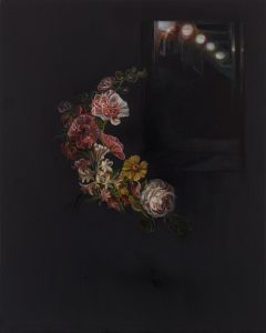 Emma Bennett | And I Follow | 2020 | Oil on oak panel | 25x20cm