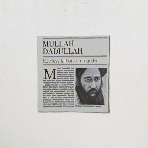 Hugh Mendes | Obituary: Mulla Dadullah | 2007 | Oil on linen | 25x25cm