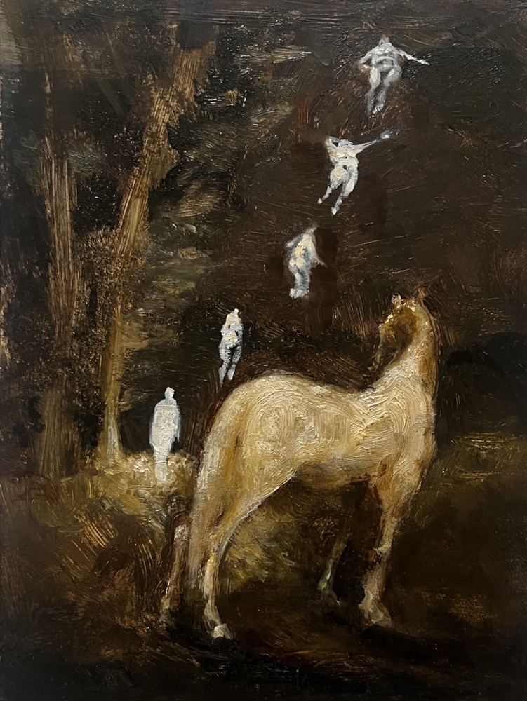 Lisa Ivory ‘Ascension’, 2026 Oil on panel 20 x 15 cm (8 x 6 in)