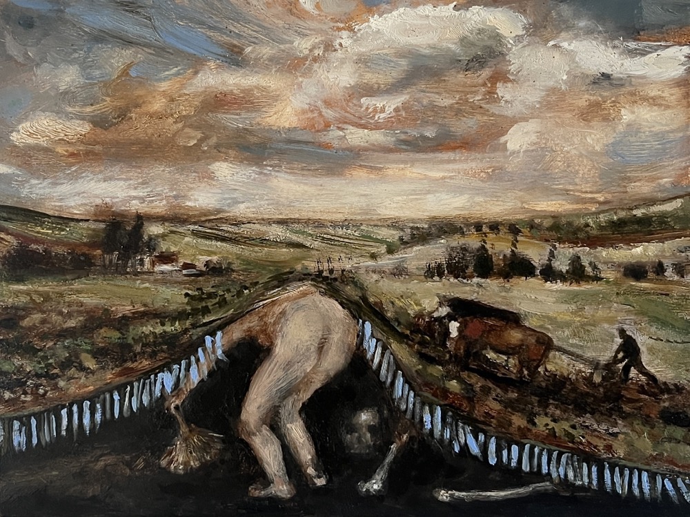 Lisa Ivory ‘Plough’, 2026 Oil on panel 15 x 20 cm (6 x 8 in)
