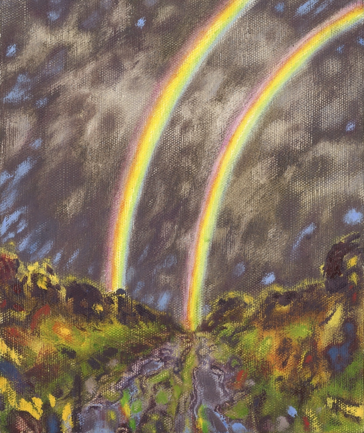 Dominic Shepherd ‘Ladder’, 2026 Oil on linen 24 x 20 cm (9.4 × 7.9 in)
