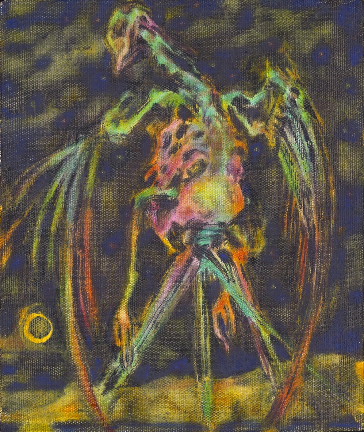 Dominic Shepherd ‘St.George’s Dragon’, 2026 Oil on linen 24 x 20cm (9.4 x 7.9 in)